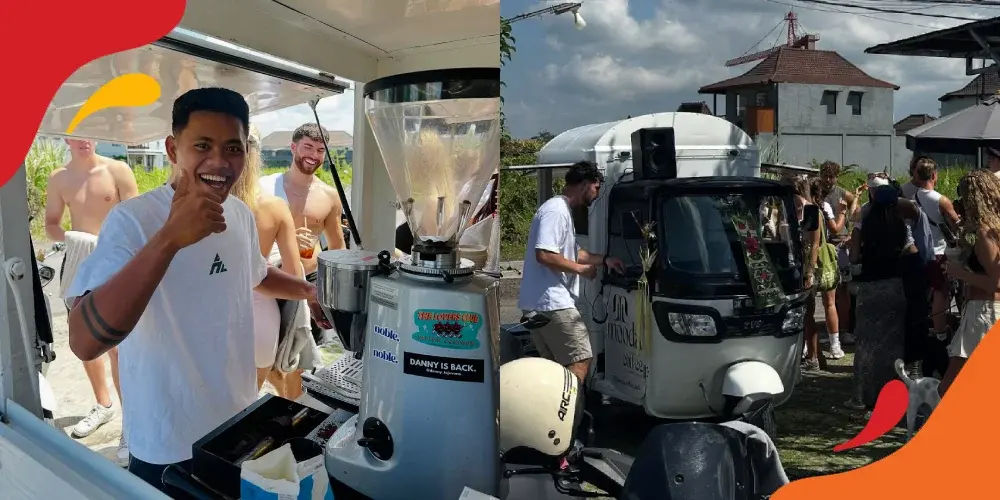 coffee rave party bali